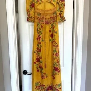 casual beige maxi dress Jacqueline Knit Maxi Dress